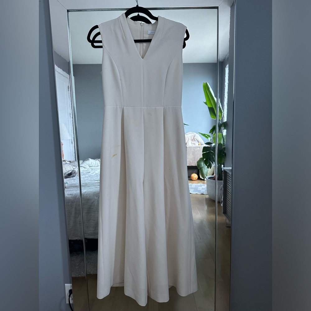 Estnation White Jumpsuit Size S